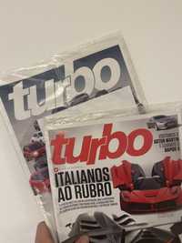 Revistas Turbo ainda embaladas