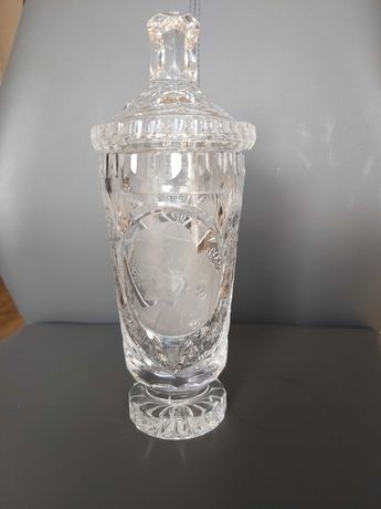 Kryształ wazon Jan Paweł II