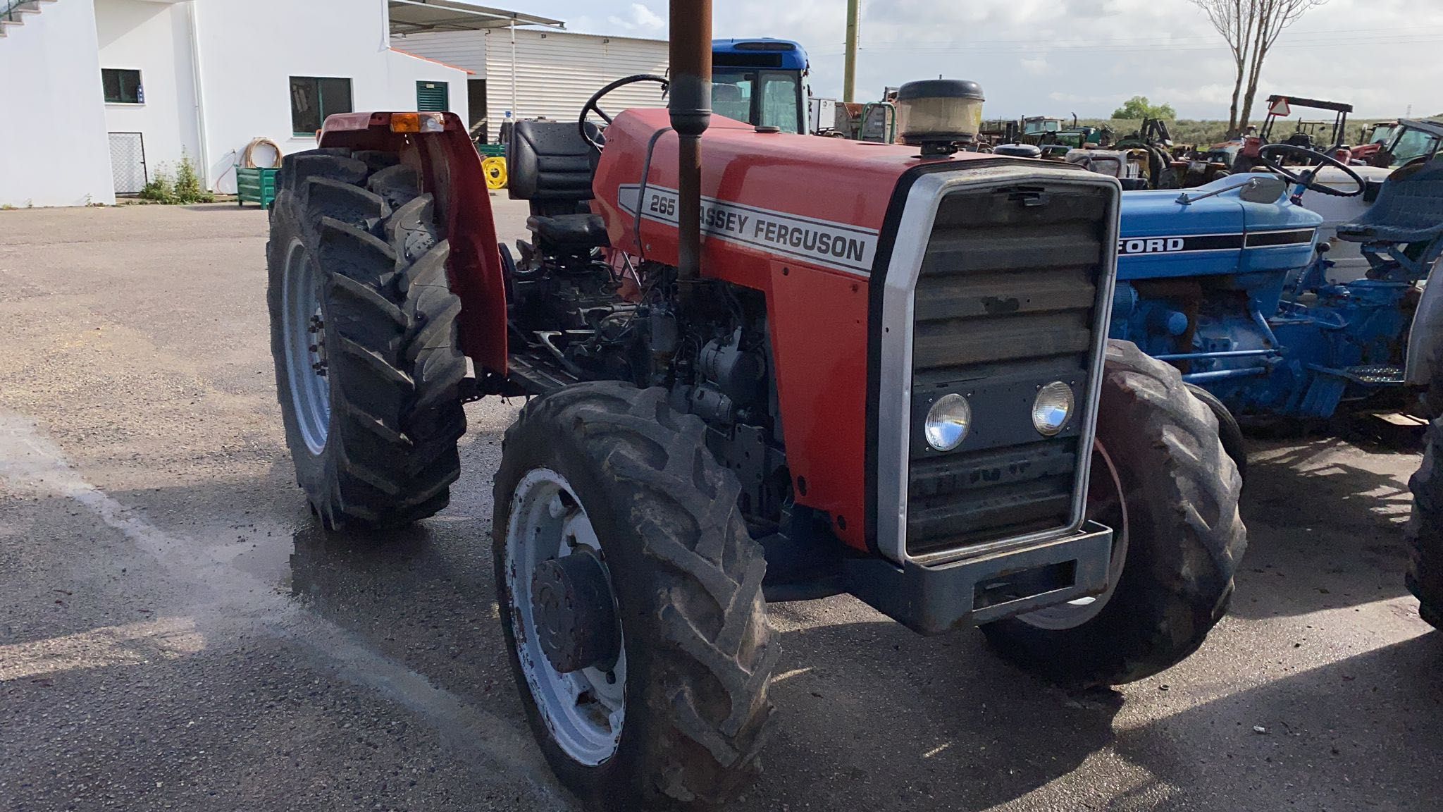 Traktor Massey Ferguson 265 / Ursus 4514 4x4
