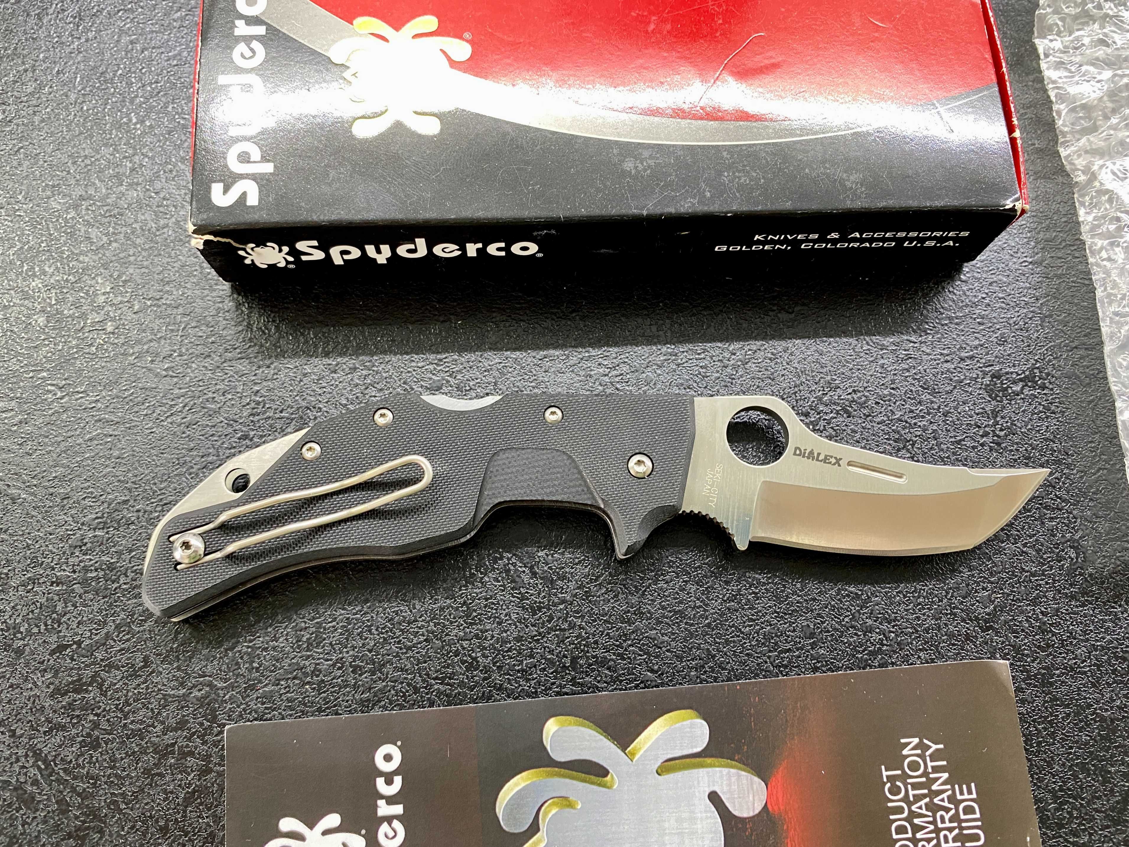 Spyderco Battlestation C168GP, VG-10