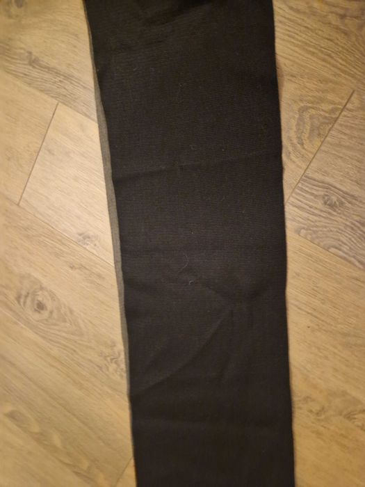 Szalik męski czarno szary dwustronny