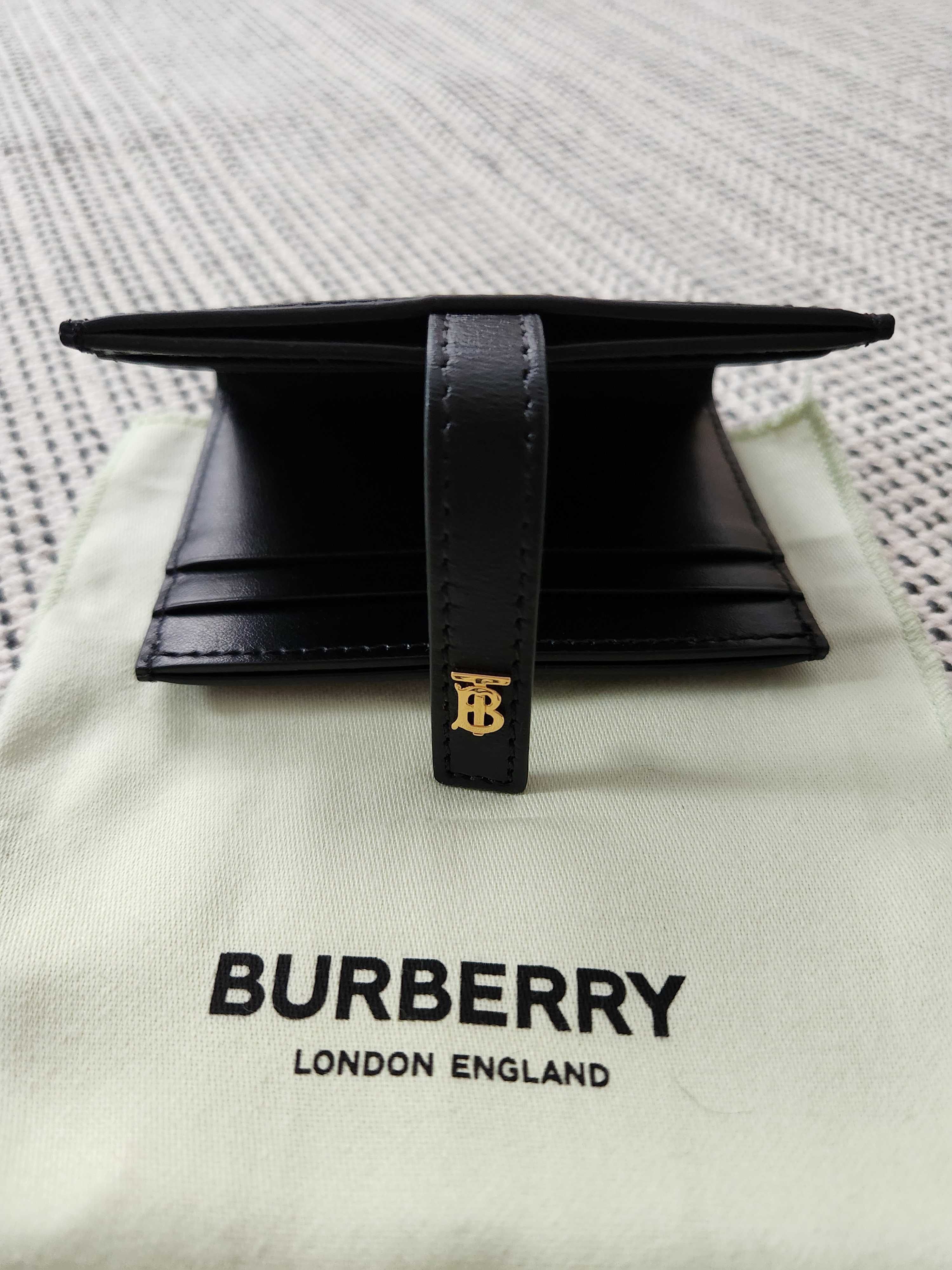Burberry Card Holder - czarny