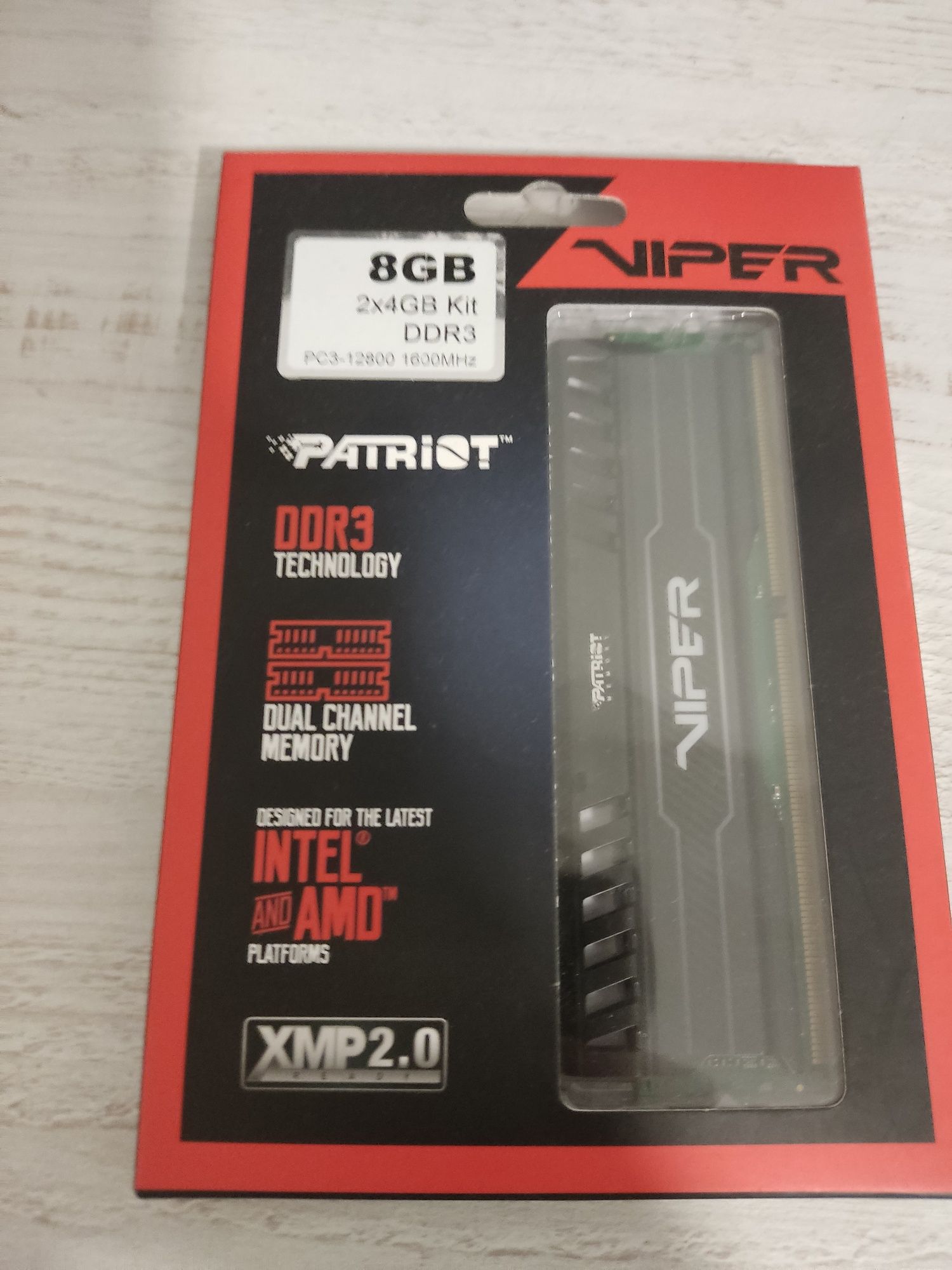 Sprzedam Ram DDR3 Viper 2x4GB