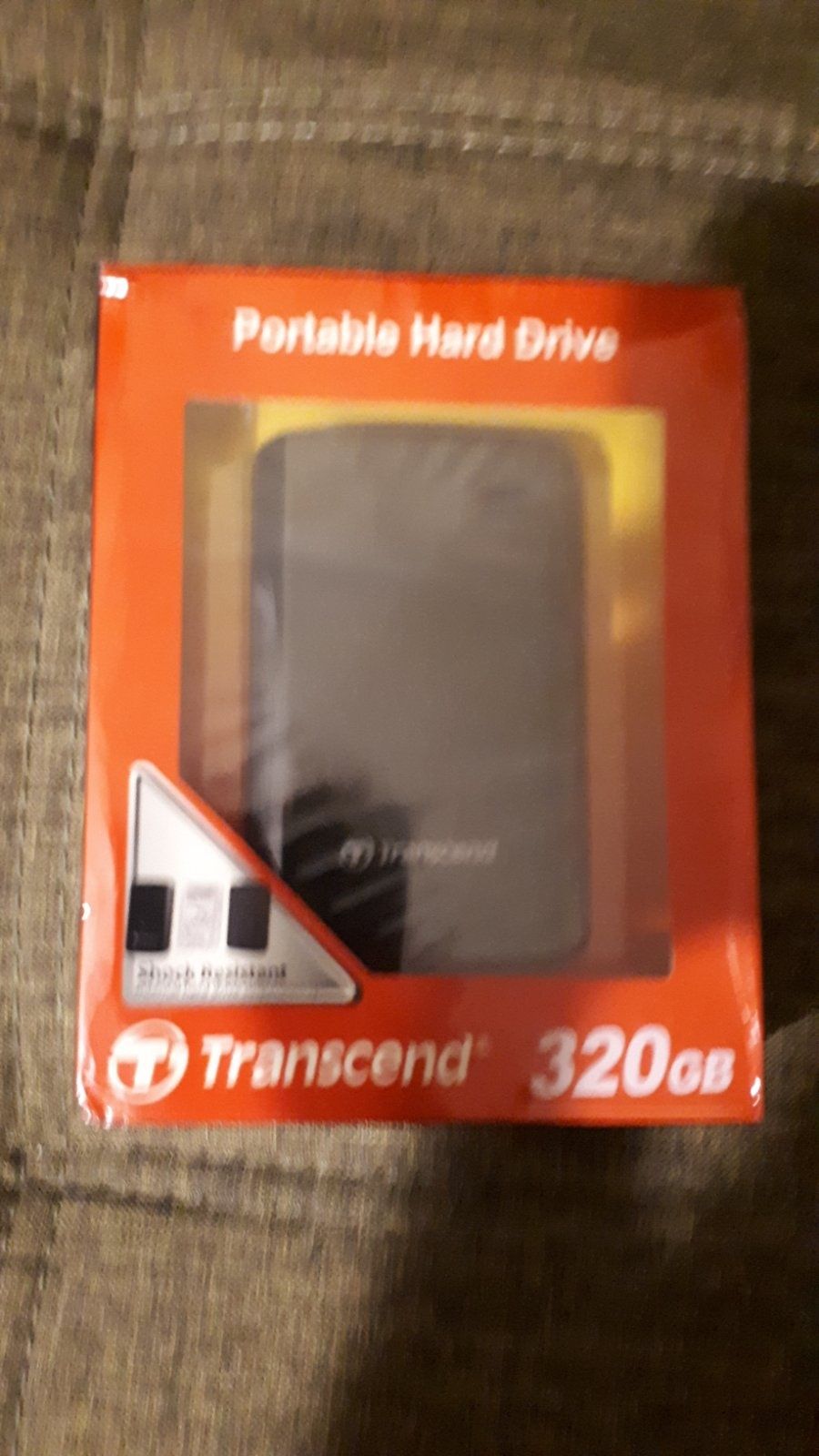 Зовнішній диск Transcend 320Gb