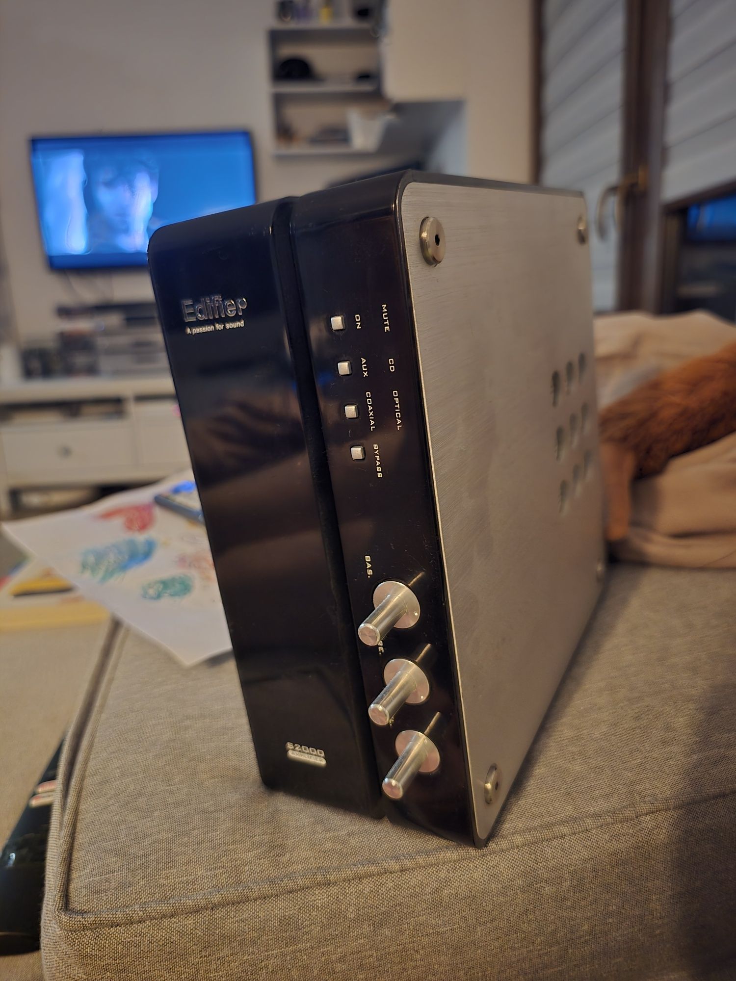 Zintegrowany wzmacniacz stereo DAC 150W Burr-Brown BB1732 Edifier
