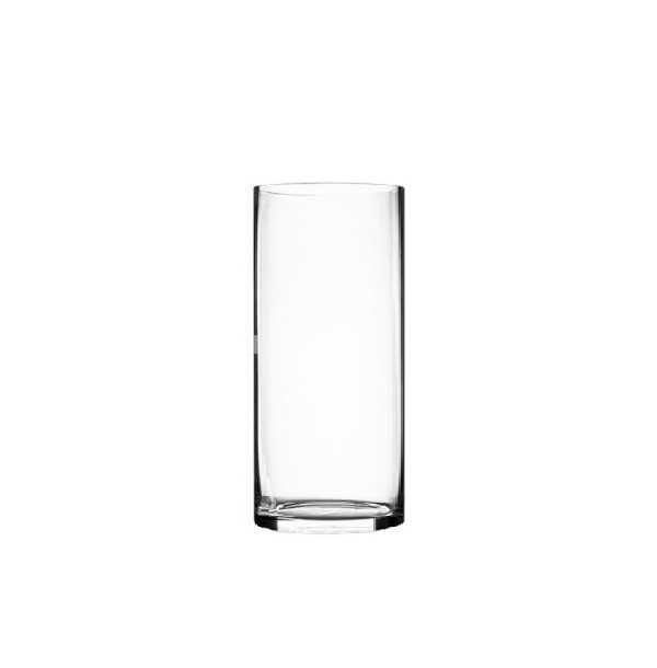Wazon szklany tuba cylinder wysokość 30 cm  śr. 15 cm