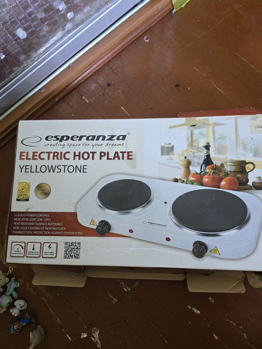 Електроплита настільна Esperanza Yellowstone