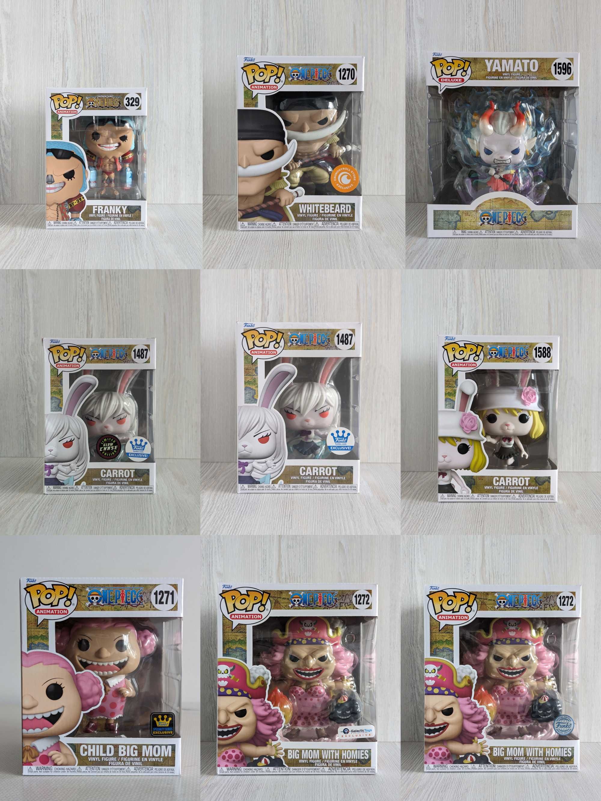 Funko Pop Аніме Атака Титанів, Demon Slayer, One Piece, Pokemon, інші