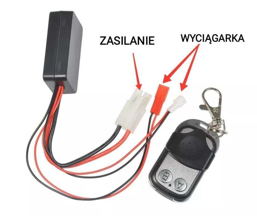 Wyciągarka rc+pilot zdalnego sterowania 1:10 TRAXXAS AXIAL REELY AMEWI