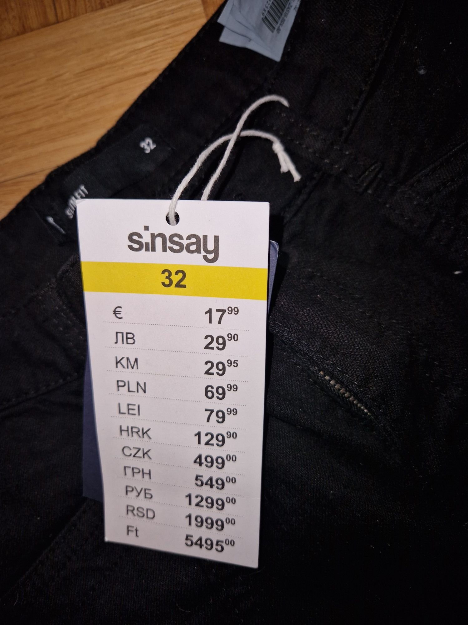 Spodnie Sinsay rozmiar 32