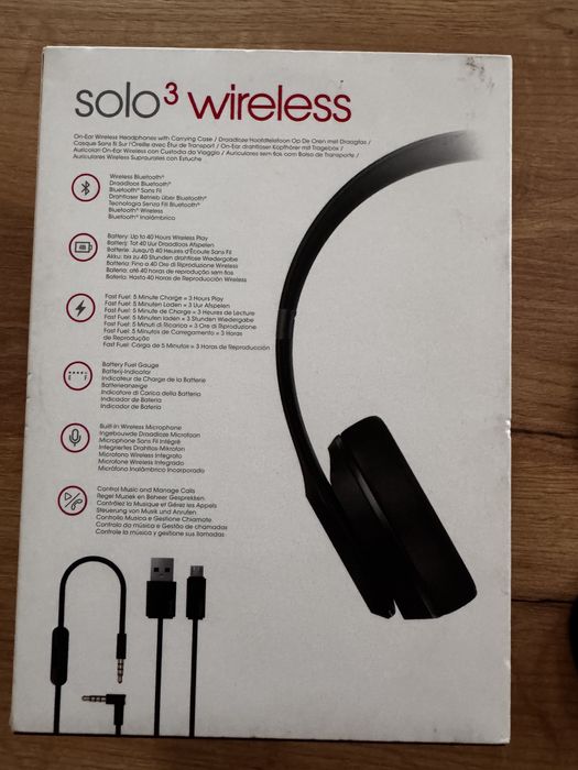 Beats Solo 3 wireless, Matte Black