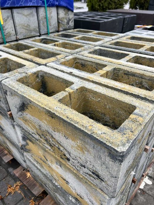 Блоки для огорожі; 50*20*20; Гладкі блоки;Сезонний РОЗПРОДАЖ