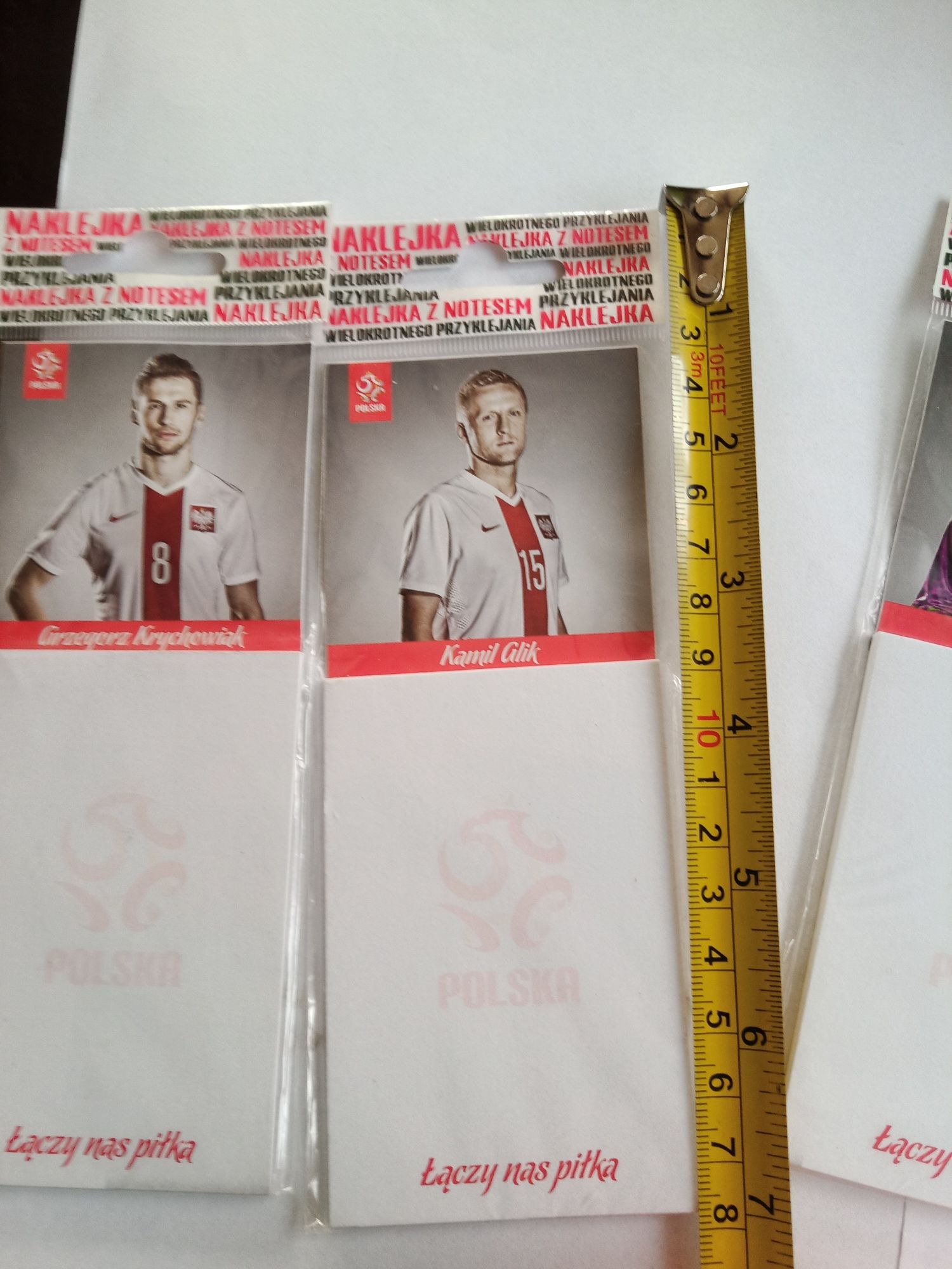 Notesik Łączy nas piłka i naklejka pilkarza