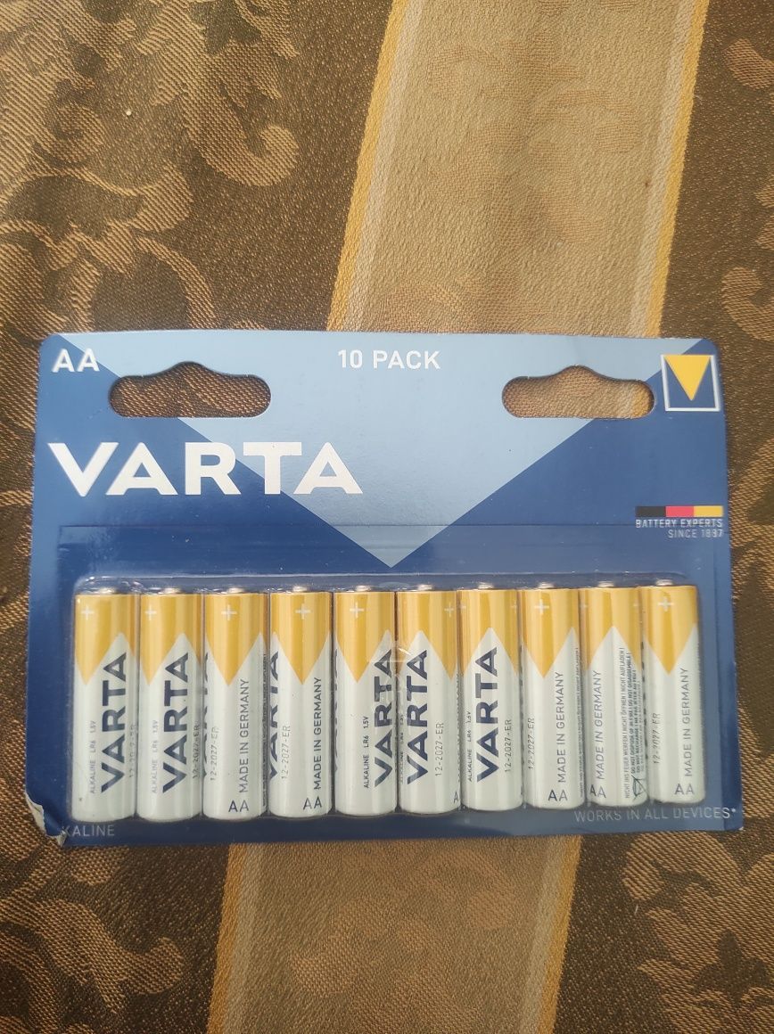Батарейки VARTA AA , AAA