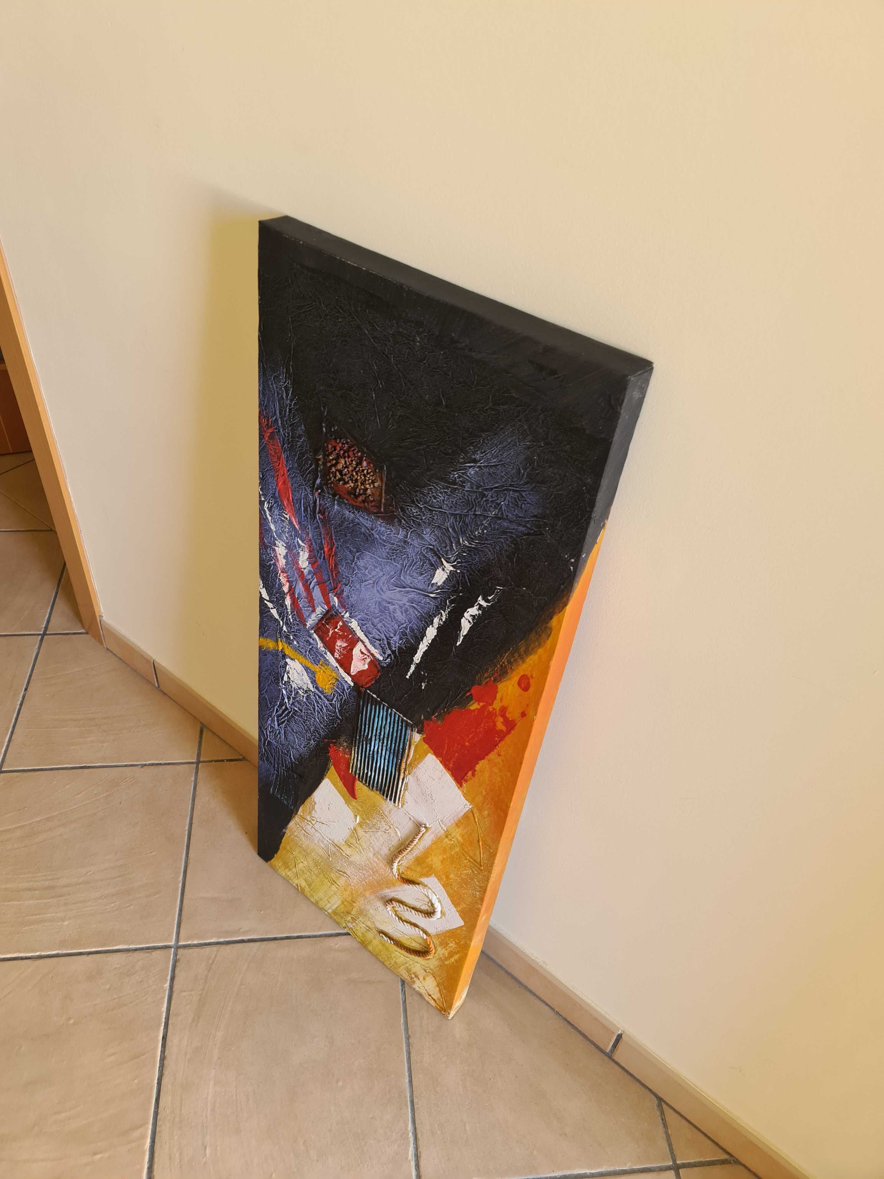 Moldura Tela Quadro Pintura Parede Decorativa - 100x40cm