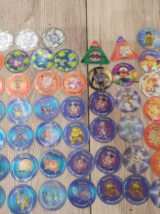 Wielki Zestaw pokemon Tazo - unikaty