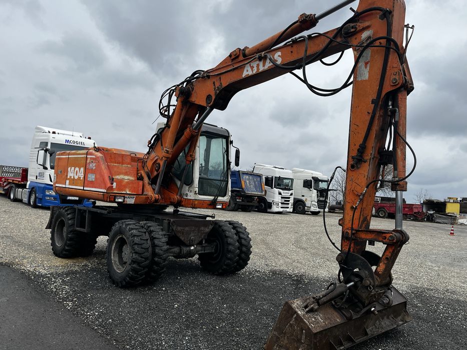 Koparka ATLAS 1404 Silnik Deutz chło. cieczą Łyżka hydrauliczna