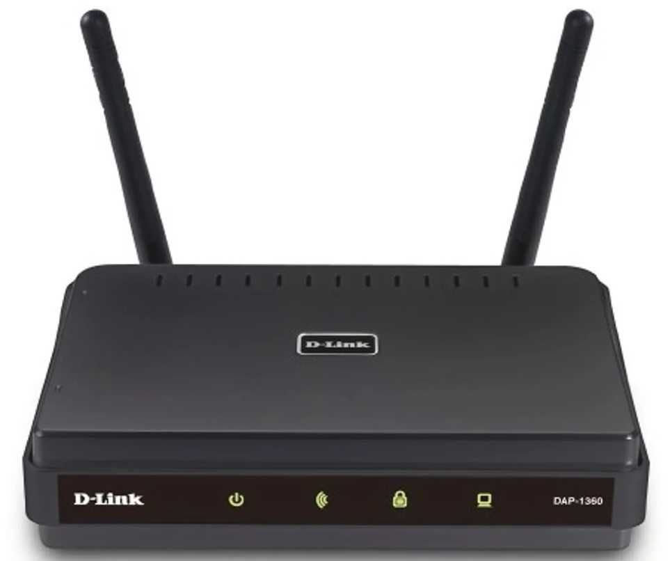 Repetidor de sinal access point D-link DAP 1360