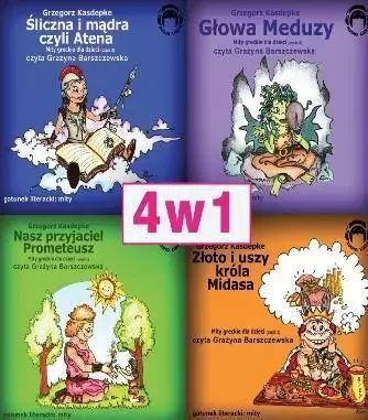 4w1 Mity greckie dla dzieci. Audio Liber