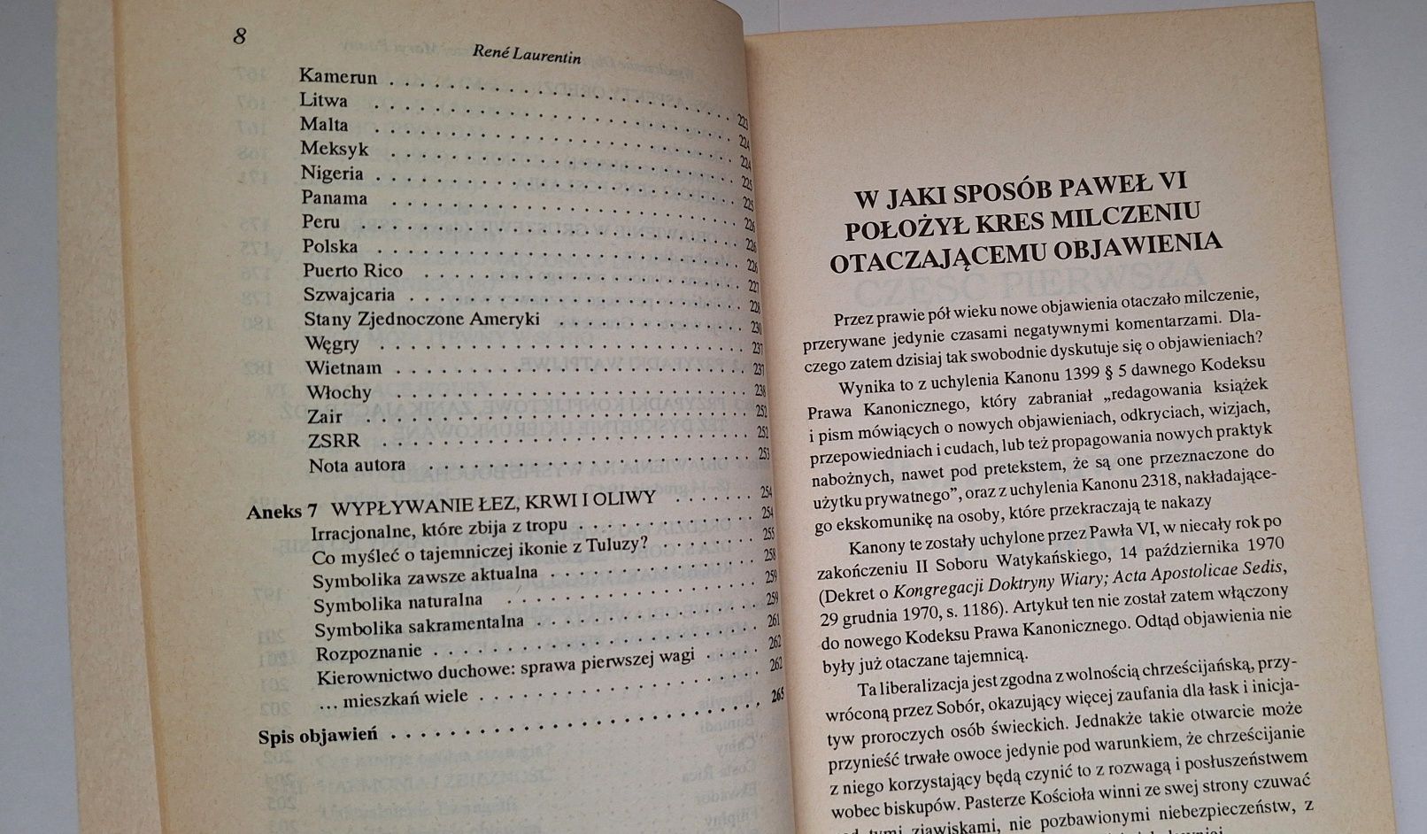 Współczesne objawienia Najświętszej Marii Panny, René Laurentin