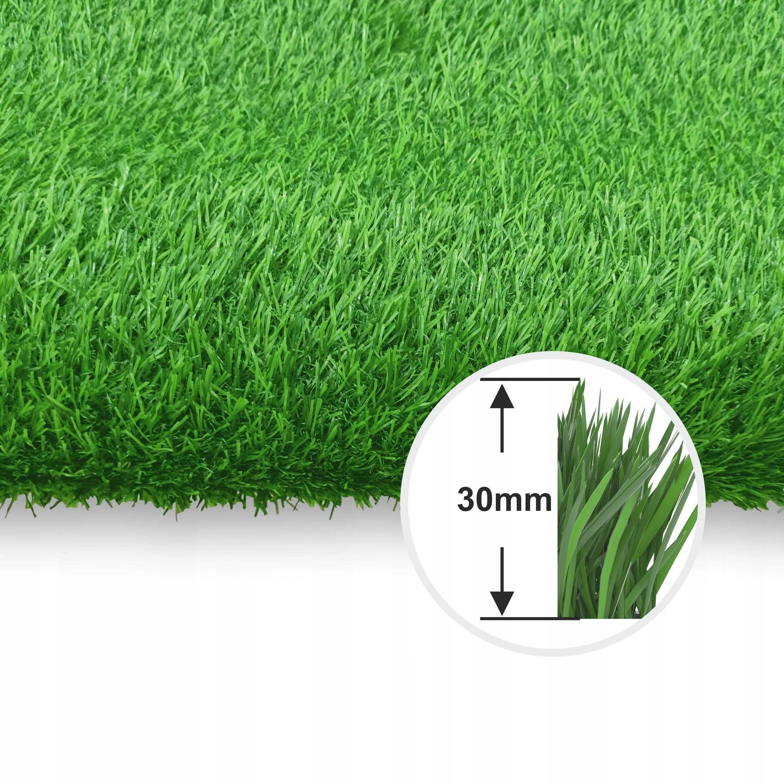 Wykładzina sztuczna trawa Torino, wysokość runa 30mm