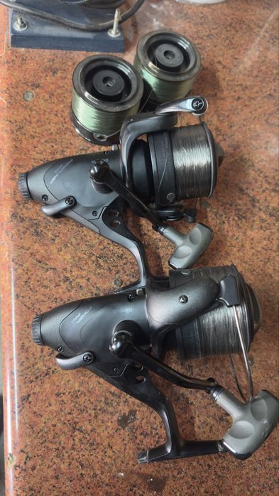 Okuma PLP-8000 kołowrotki karpiowe Zestaw