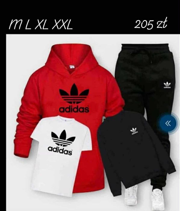 Nowy Komplet Męski  M L XL XXL różne modele.