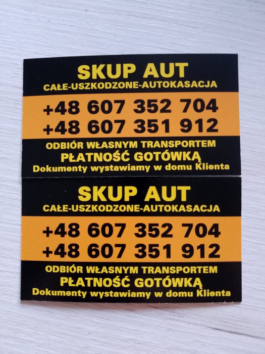 Skup aut Złomowanie kedzierzyn kozle Strzelce opolskie Krapkowice Raci