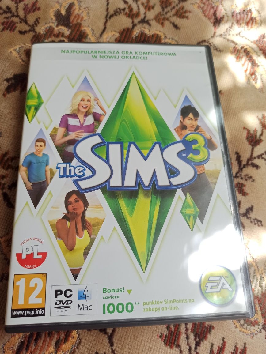 Gra The Sims 3 wraz z 3 dodatkami na PC