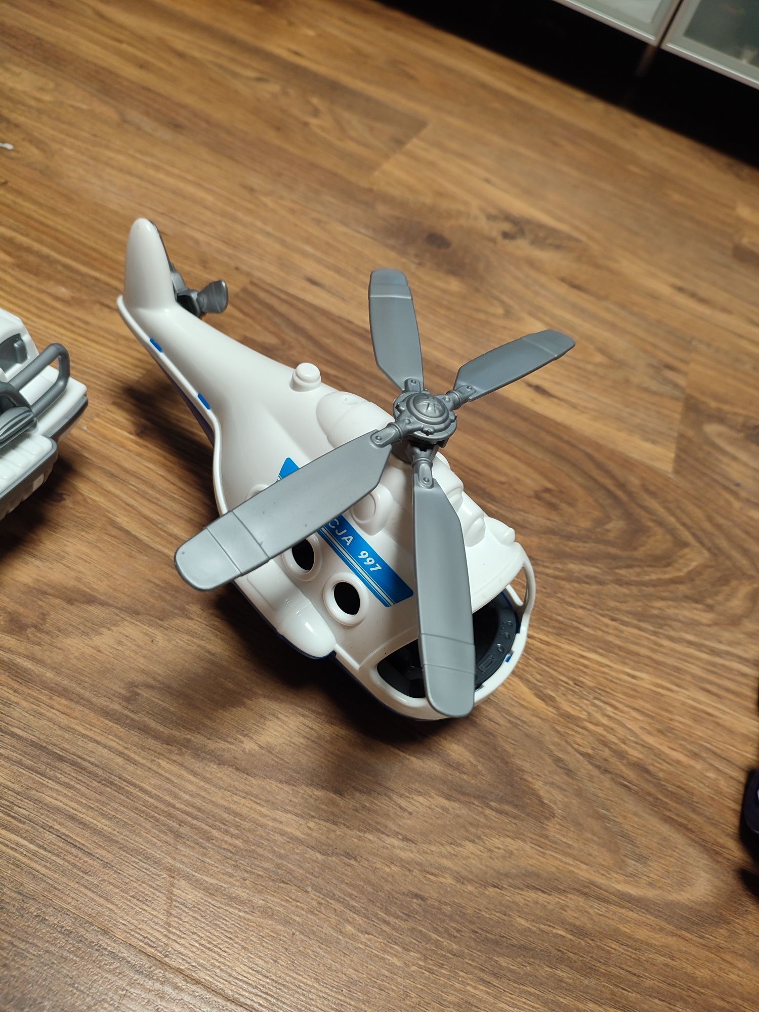 Samochód i helikopter zestaw