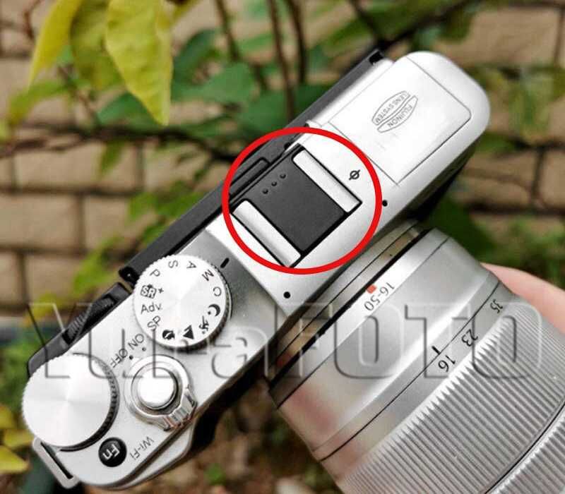 Крышка на горячий башмак Fujifilm заглушка вспышки Fuji Металл пластик