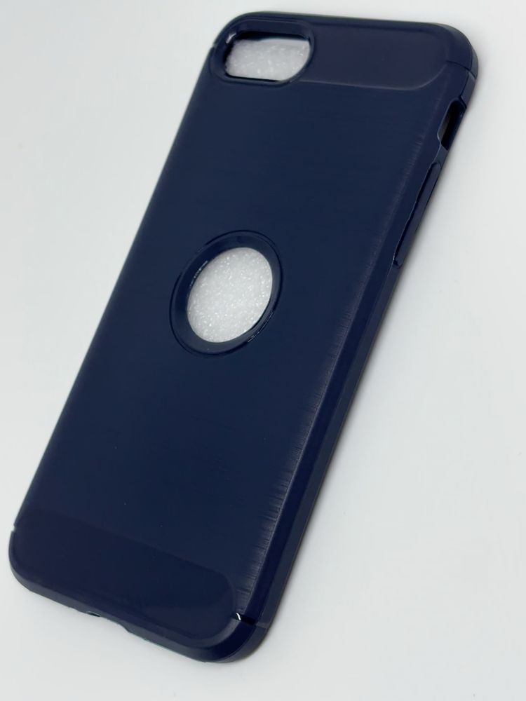 Iphone 7/8/SE Etui Case Obudowa Silikonowa Ciemno Granatowa kod 2303