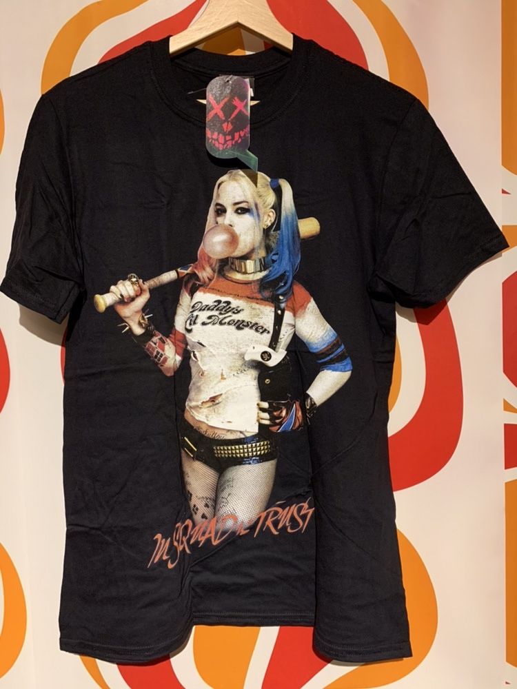 Vários modelos T-shirt Harley Quinn e Joker (Produto novo e embalado)