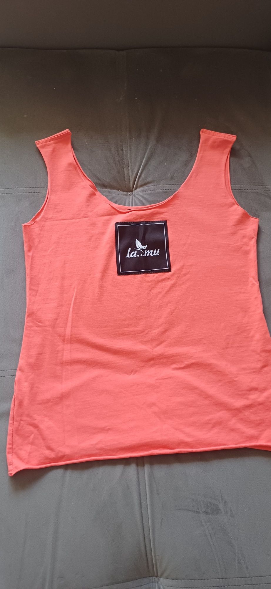 Bluza La..Mu na ramiączkach