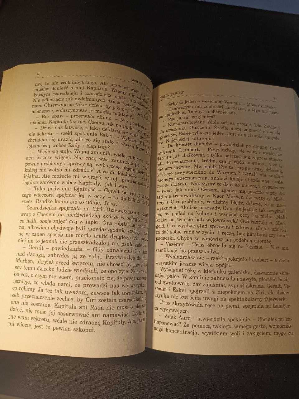 Wiedźmin - Krew Elfów - Andrzej Sapkowski - Gra