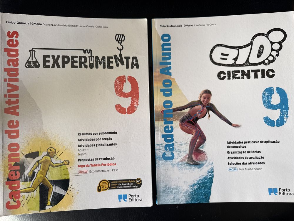 Livros de exercicios nono ano