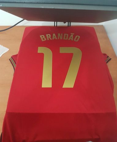 Camisola Vermelha da Seleção Portuguesa 2020