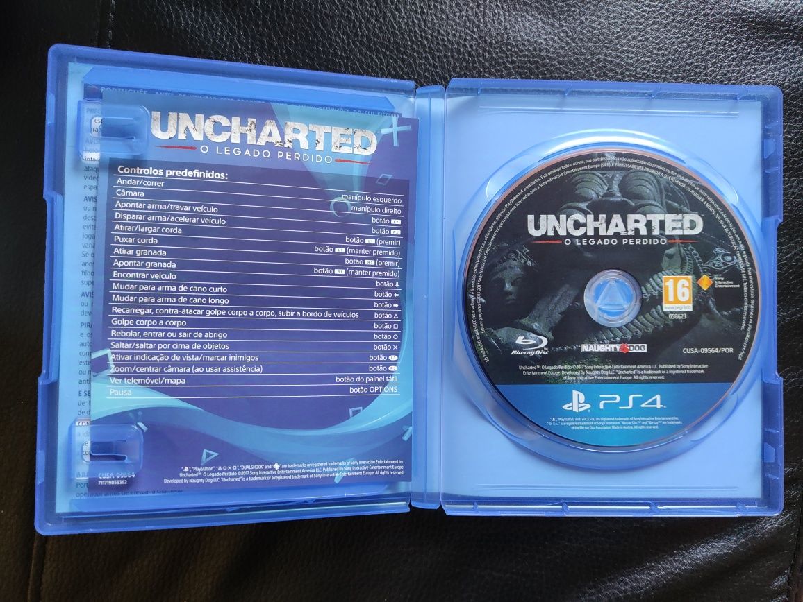 PS5 / PS4 Jogo Uncharted: O Legado Perdido