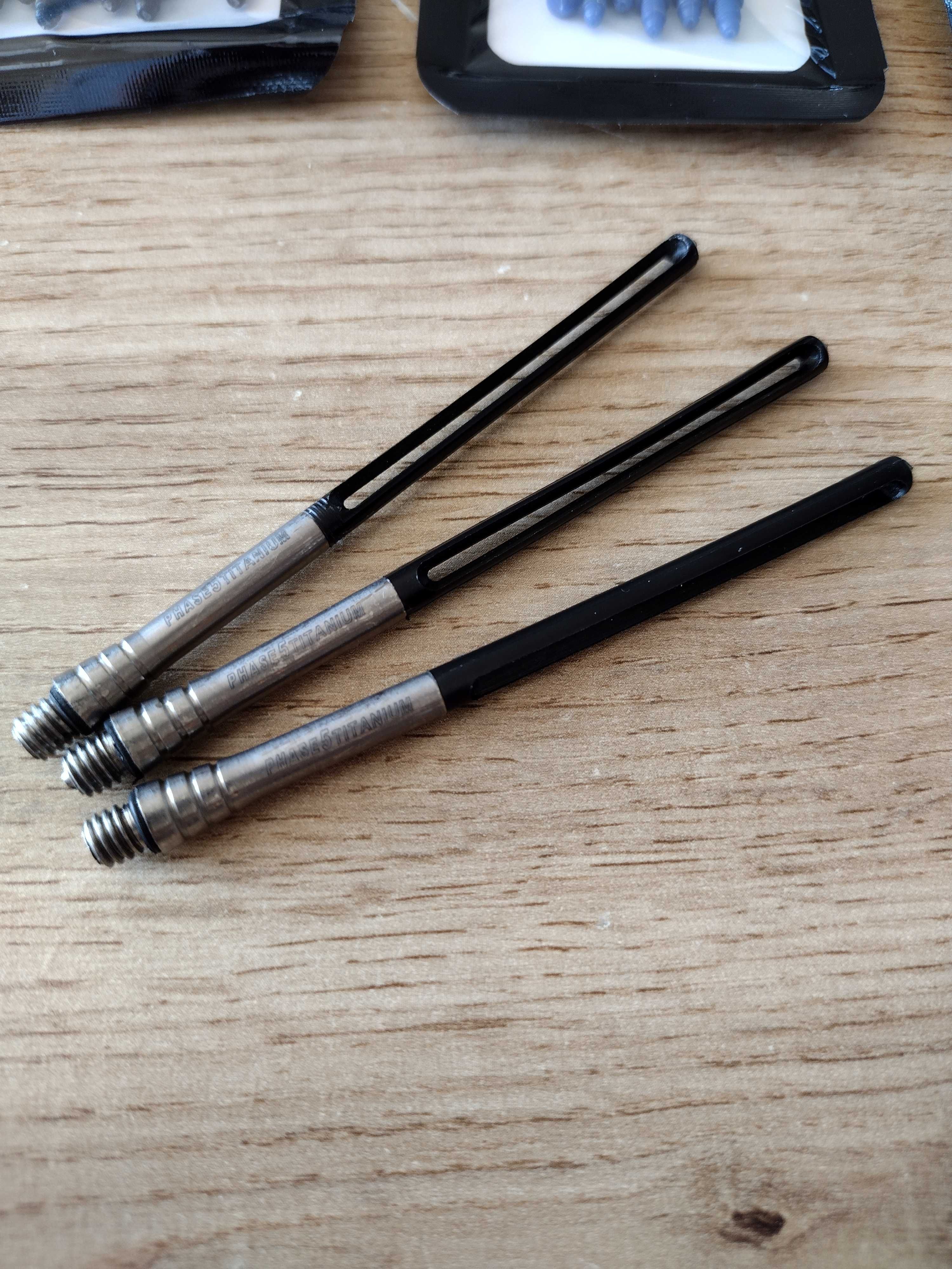 ZESTAW Unicorn Slikstik/Phase 5/Sigma, shafty, steel tip darts