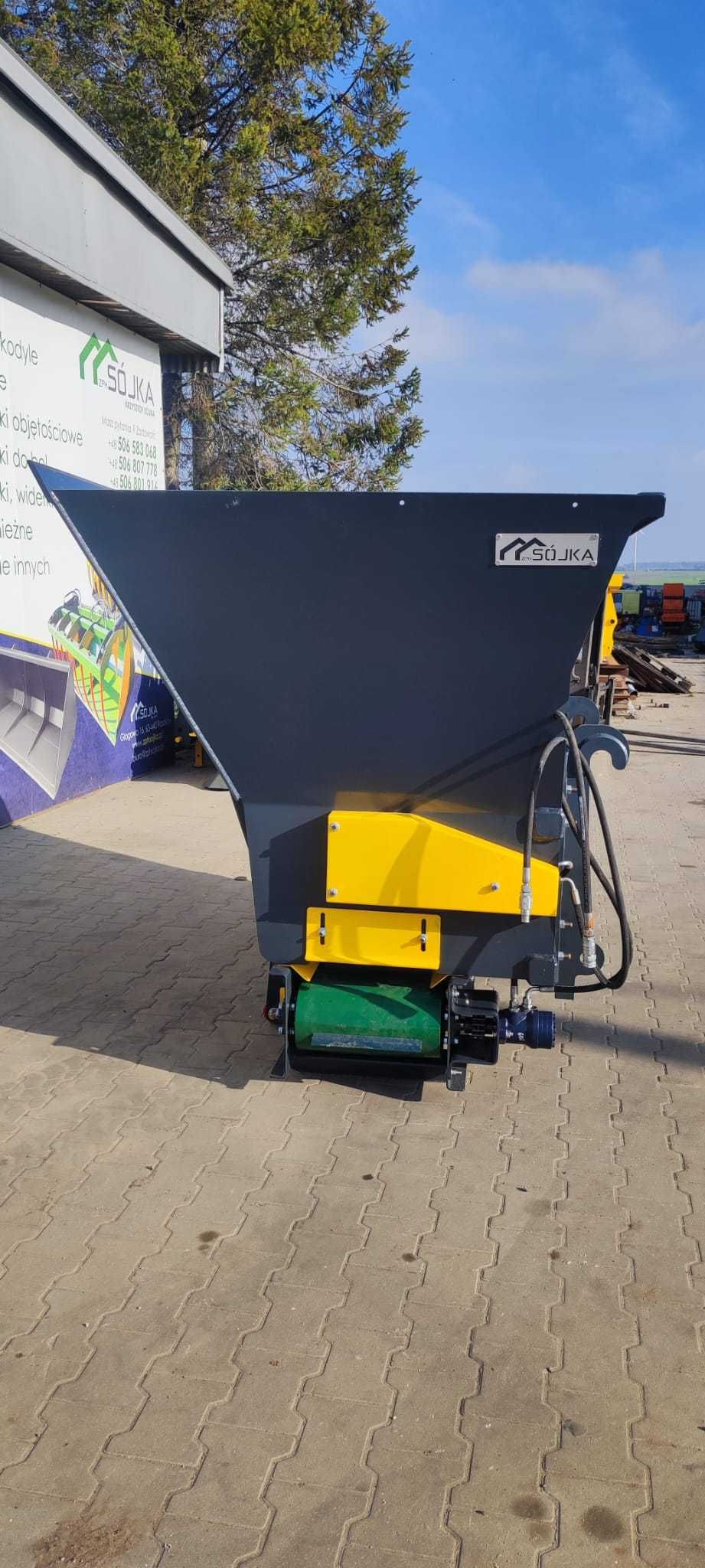 Łyżka szufla do separatu, ścielenia, ścielarka, euro, JCB, Manitou