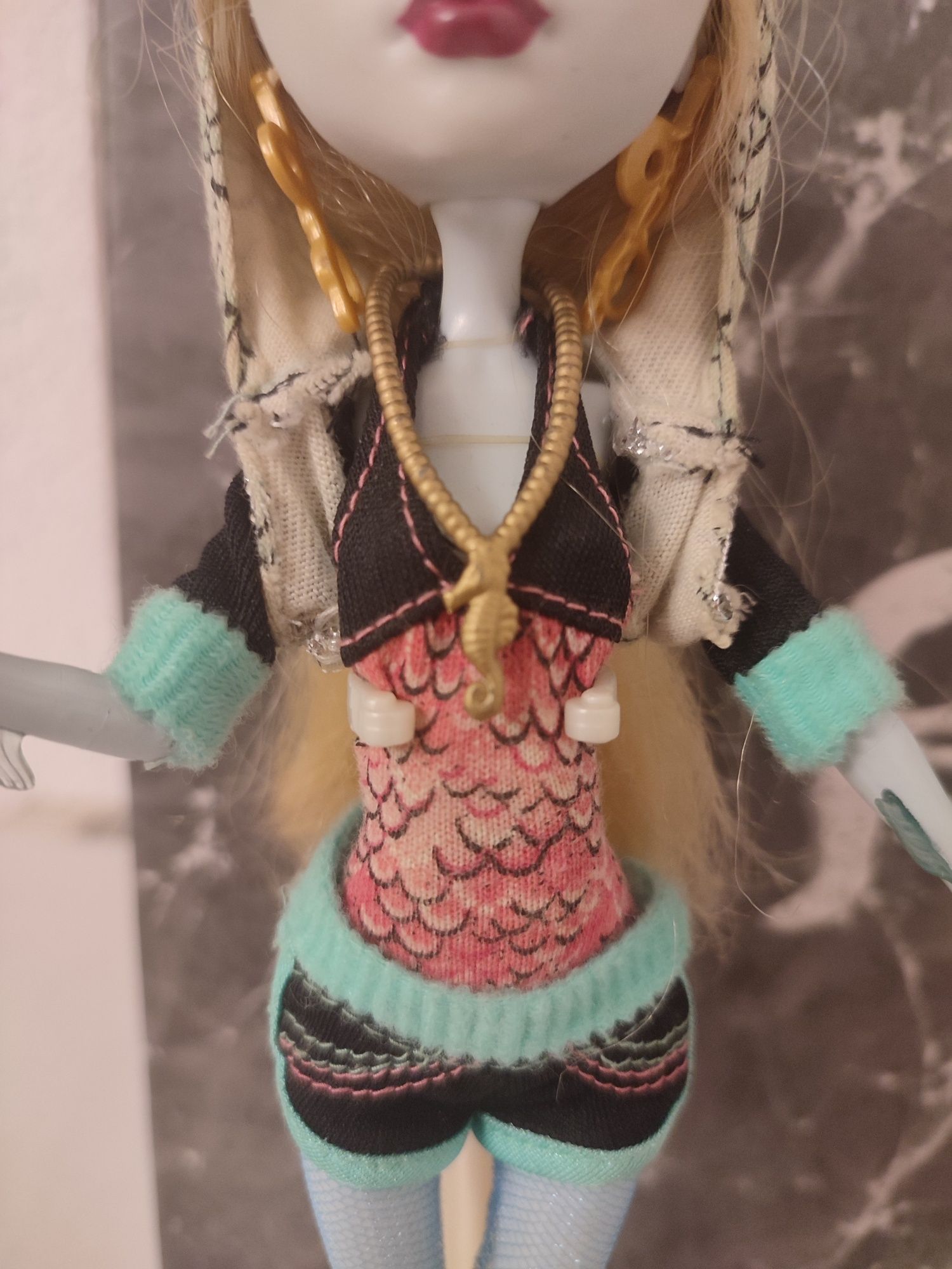 Monster High Lagoona Blue basic naszyjnik