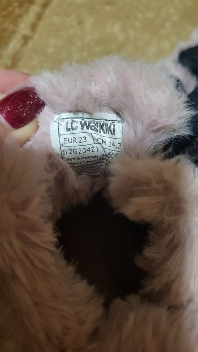 Сапоги ботіки дитячі для дівчинки р.23