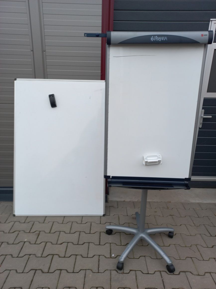 Flipchart NOBO Piranha mobilny na kółkach Tablica Magnetyczna ścieraln