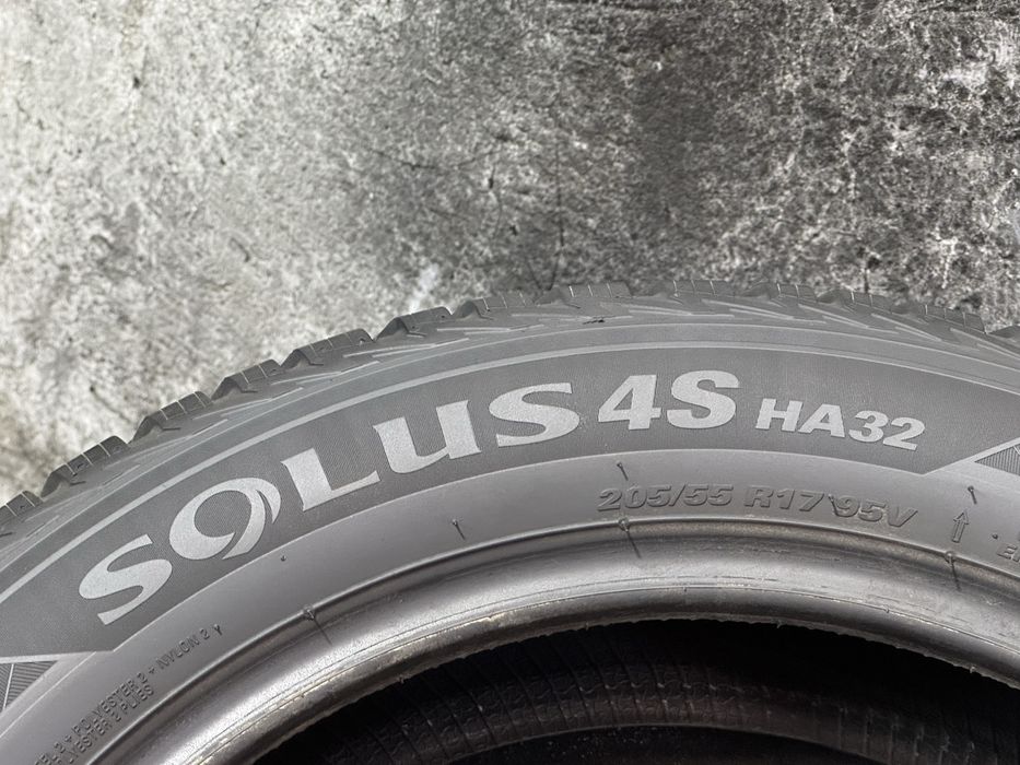 R17 205/55 Kumho Solus 4S HA32 | Всесезон | 2шт | 95V | 2021 |