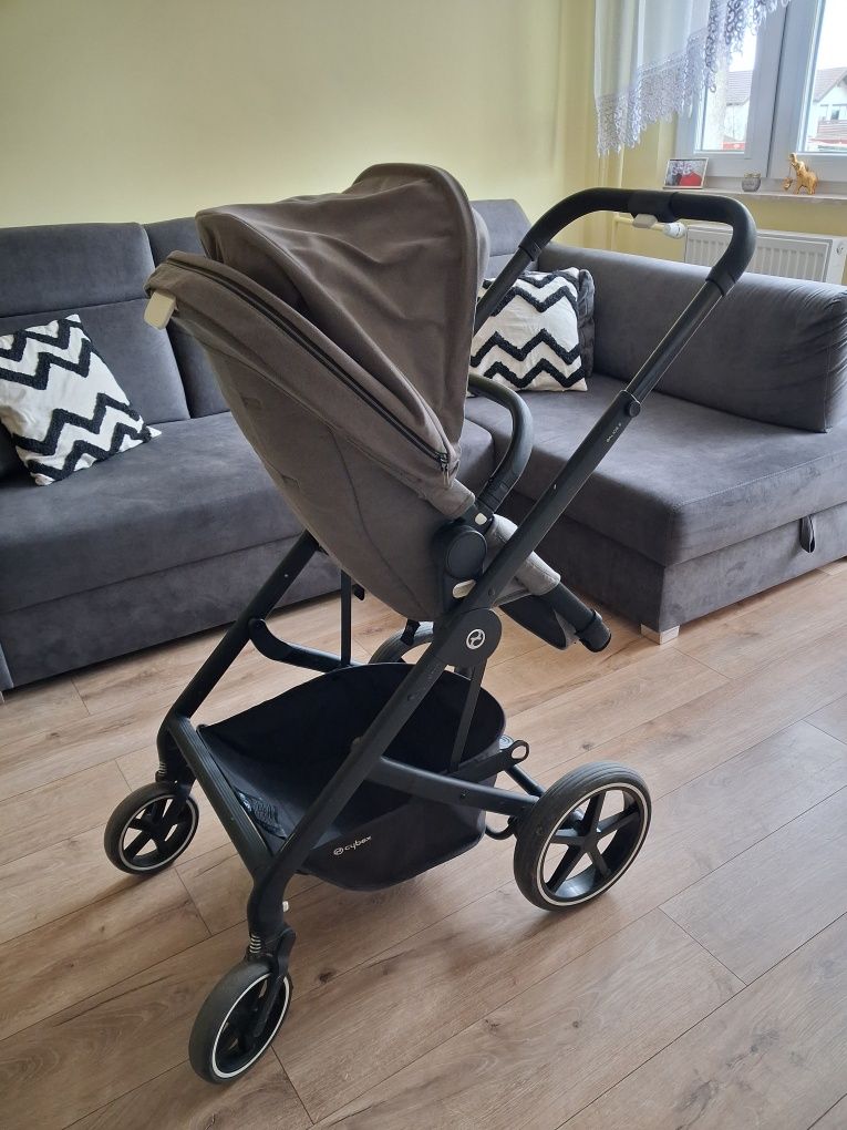 Wózek 2 w 1 Cybex Balios S + nosidełko Aton 3 w 1