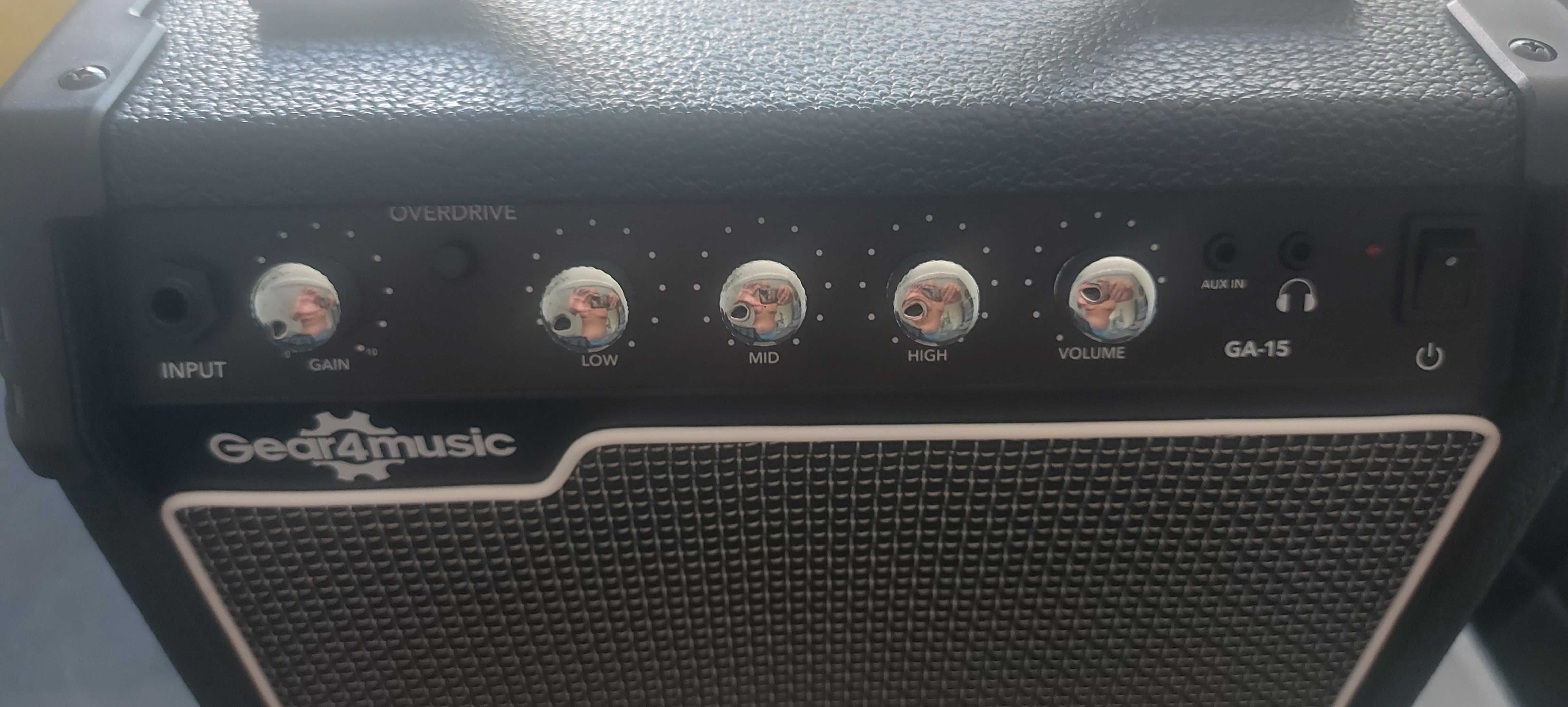 Amplificador de guitarra eletrica de 15w