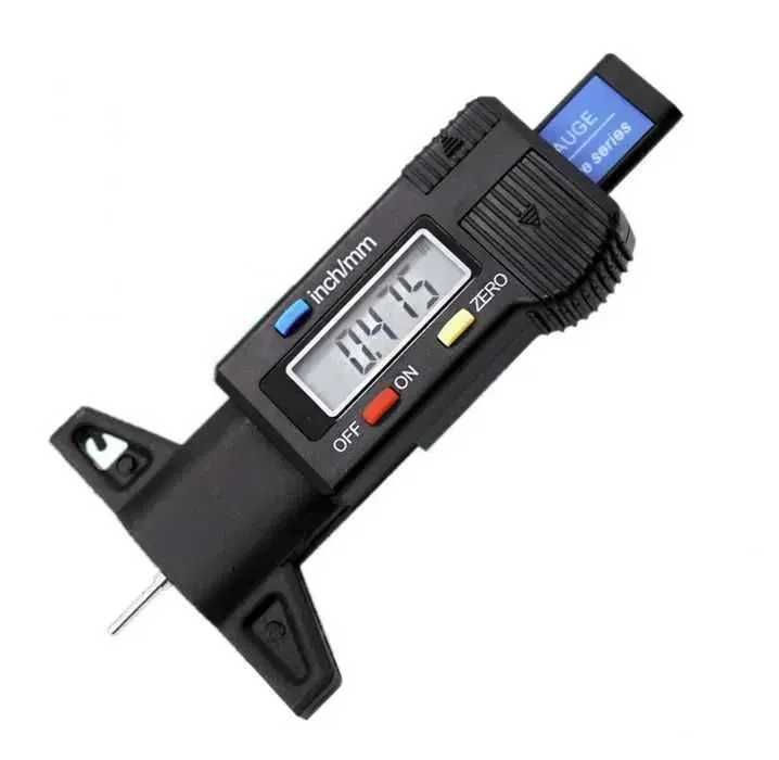 Cyfrowy miernik głębokości bieżnika i nie tylko