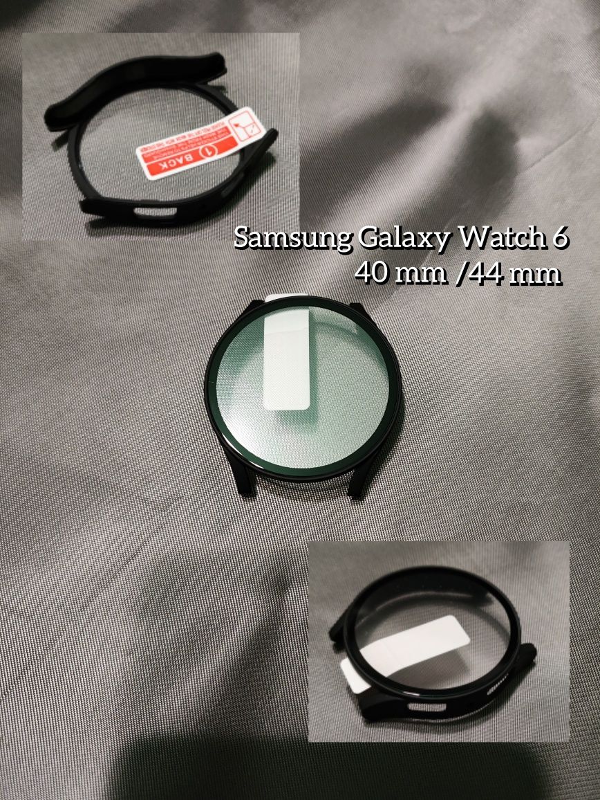 Чехол стекло бампер для Samsung Galaxy Watch 4 5 6-40 44mm Activ