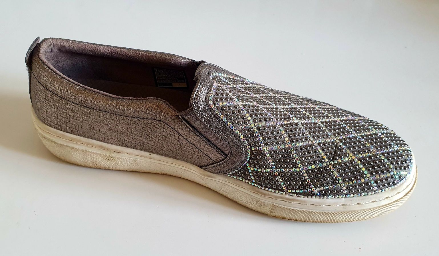 SKECHERS roz. 37.5 wkładka 24.5 cm slippers pięknie zdobione