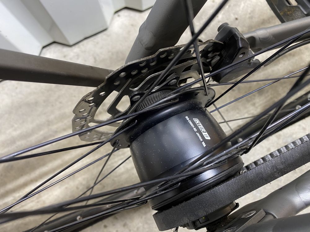 Міський XL на ремні carbon Ghost Square Urban Essential AL U 2021